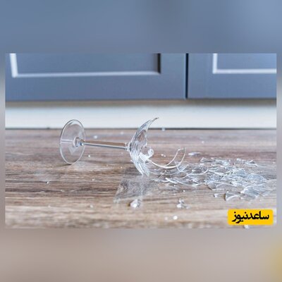 روش آسان برای جمع کردن خرده شیشه از روی فرش بدون آسیب زدن به خود