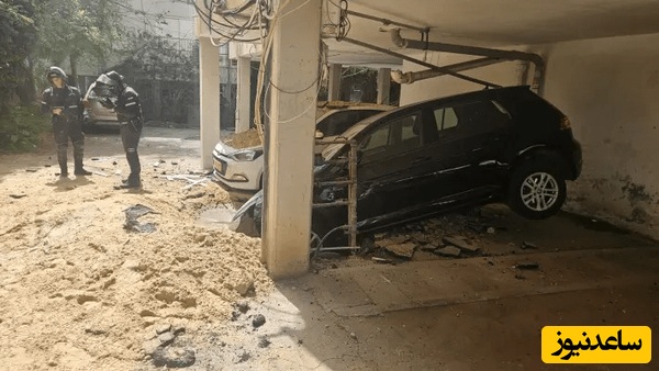 تصاویری از 6 اصابت موشک همراه با تلفات در مرکز اسرائیل/ گنبد آهنینتون چی شد؟+ویدیو