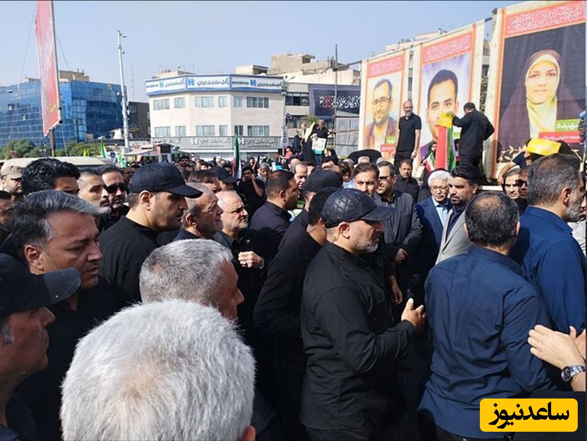 شعاری که امروز مردم با دیدن رئیس‌جمهور سر دادند+ویدیو