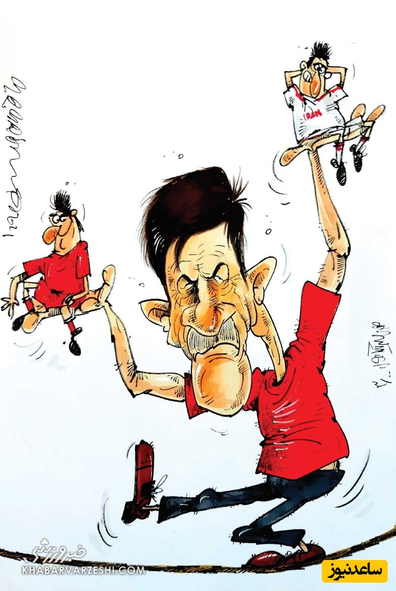 کاریکاتور کریم باقری