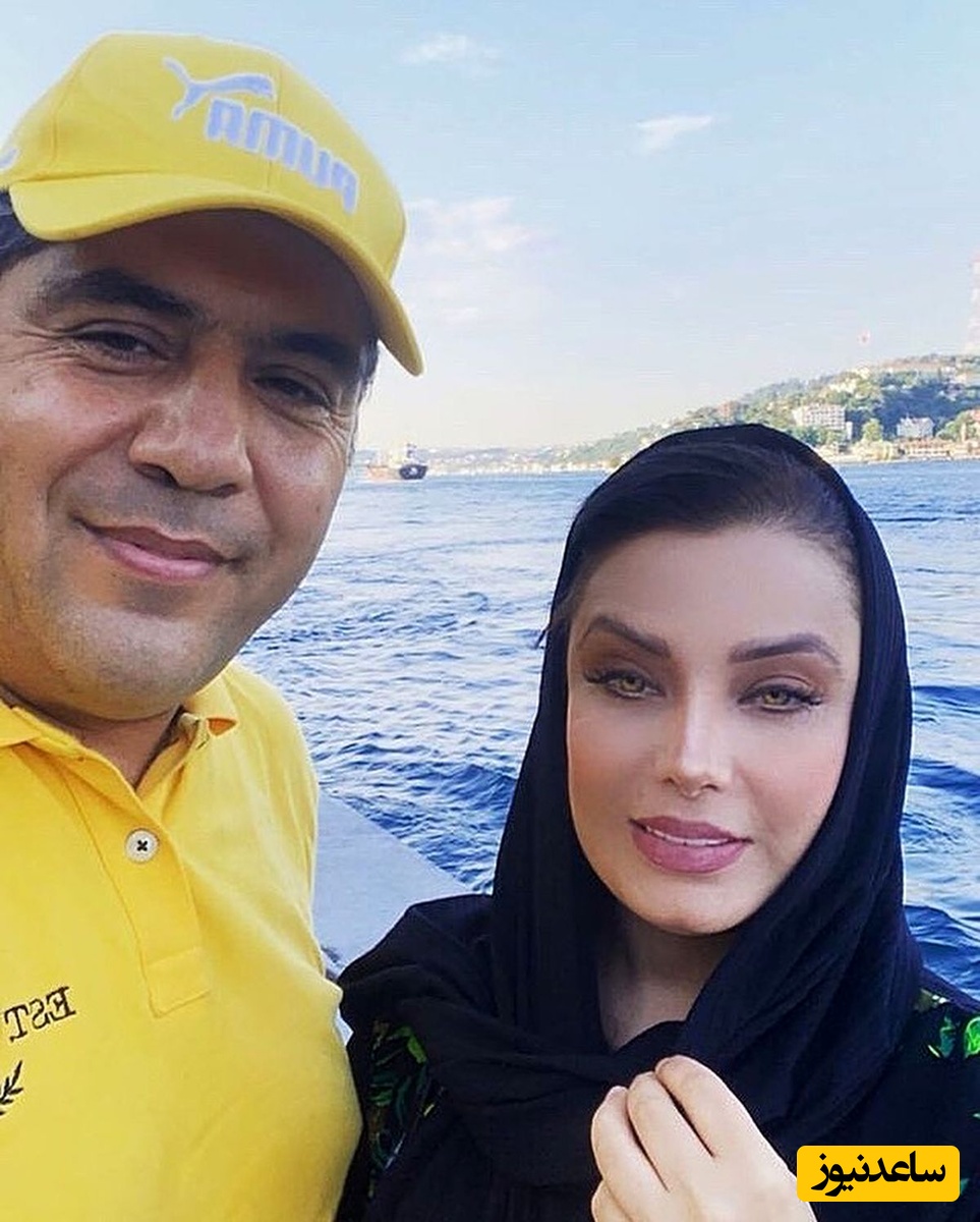 صبا راد در مکانی زیبا و حیرت انگیز که تاکنون ندیده اید