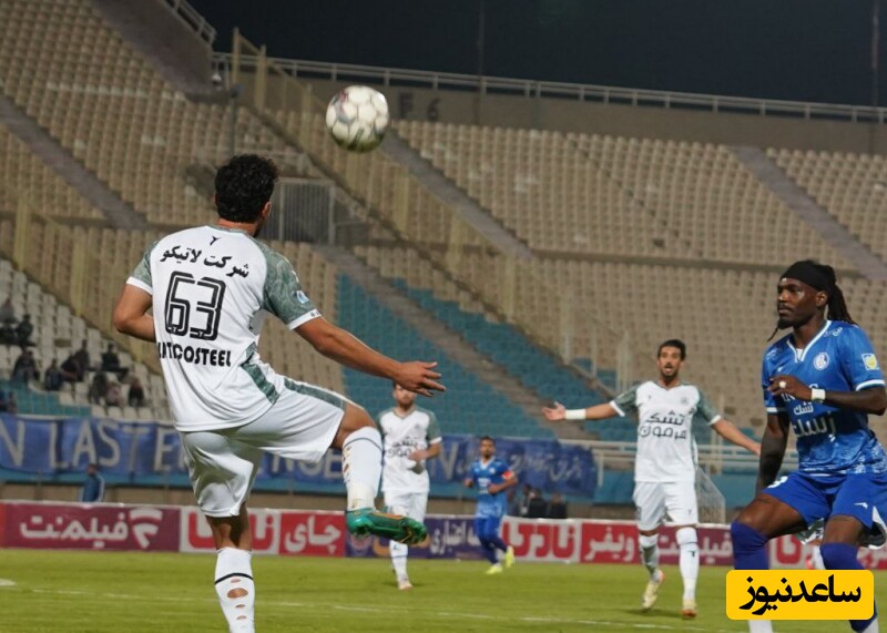 خلاصه بازی استقلال خوزستان 0 - 0 ذوب آهن/تساوی به سود تیم‌های میان‌جدولی