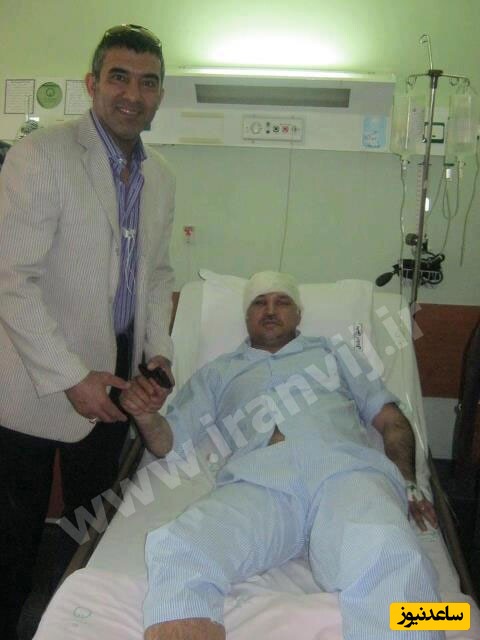 علی دایی در بیمارستان