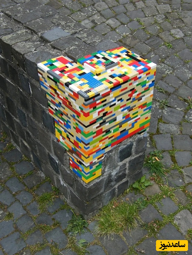  مرمت با لگو، اثر یان فورمان (آلمان) 