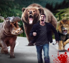 10 تا از خطرناک ترین حمله حیوانات به انسان +فیلم