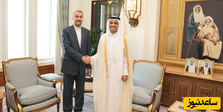 دیدار امیرعبداللهیان با نخست‌وزیر و وزیر خارجه قطر