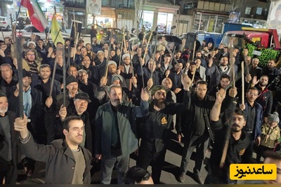 طنین بیعت در رضوانشهر؛ حماسه حضور اهالی خیابان انقلاب و ارم در اربعین «رهبر شهید» + تصاویر