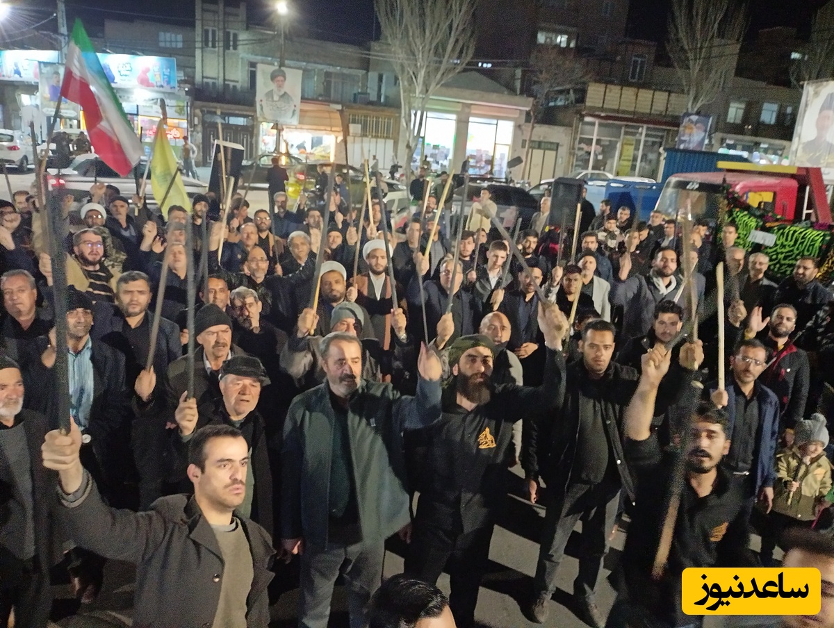 طنین بیعت در رضوانشهر؛ حماسه حضور اهالی خیابان انقلاب و ارم در اربعین «رهبر شهید» + تصاویر