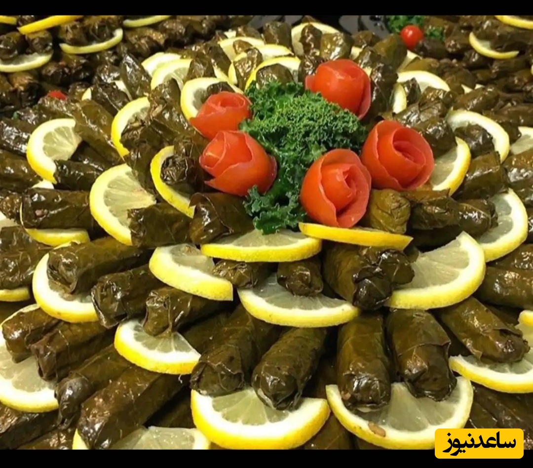 تزیین غذای ایرانی