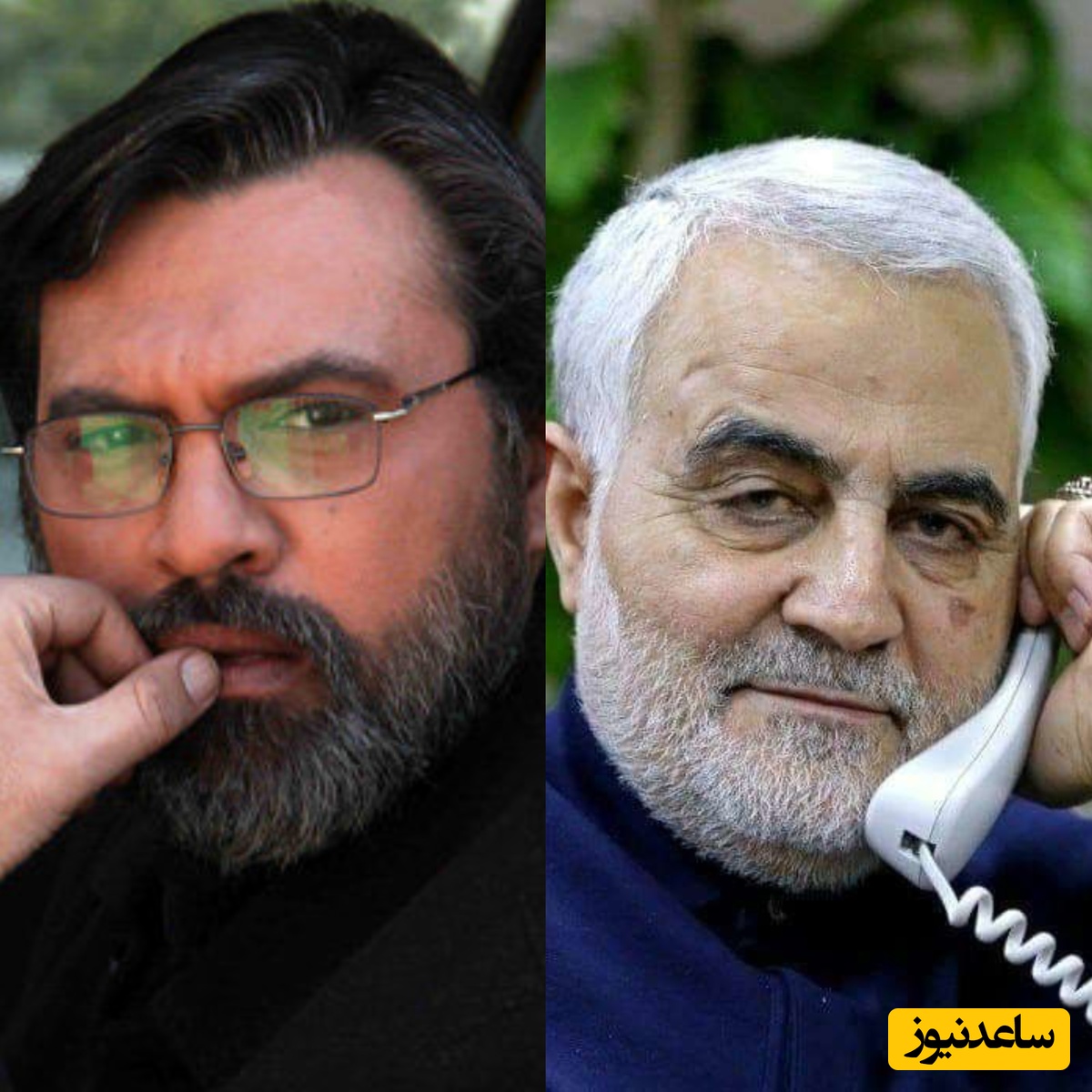 وقتی سردار سلیمانی ساعت 12 شب این بازیگر را از زندان آزاد کرد!+ویدیو