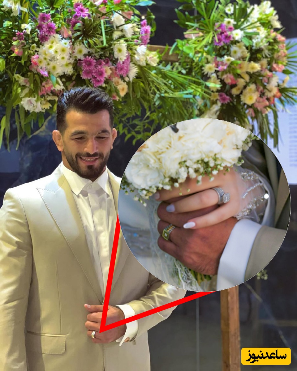 ازدواج همزمان حسن یزدانی و همسر سابقش /  ازدواج همسر سابق حسن یزدانی با بدنساز مسترالمپیا + عکس