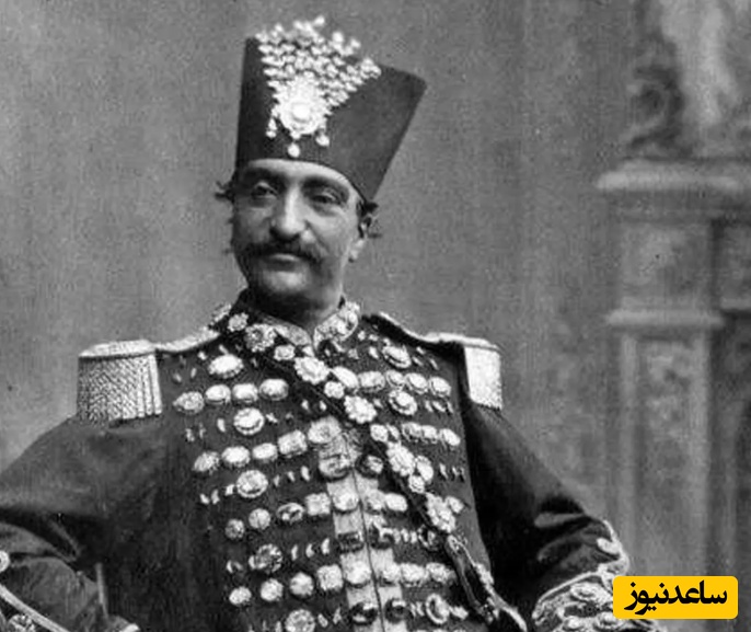 از ژست و استایل عجیب ناصرالدین شاه قاجار تا گربه ی سفیدش/ همش تو آتلیه بوده + عکس