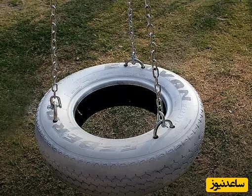 خلاقیت با تایر