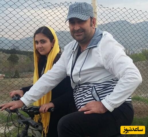 مهران احمدی و دخترش