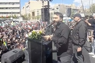 بی‌قراریِ خیابان‌های پایتخت در چلمین روز از فراق حضرت آیت الله خامنه ای/ عزاداری در سوگ امام شهید+فیلم