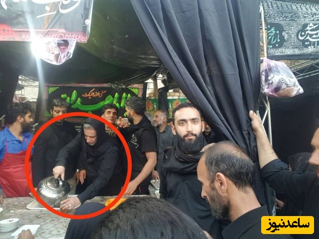 (فیلم) سیدعباس عراقچی در راهپیمایی اربعین در عراق در حلقه محافظان / وزیر خارجه حسینی ...