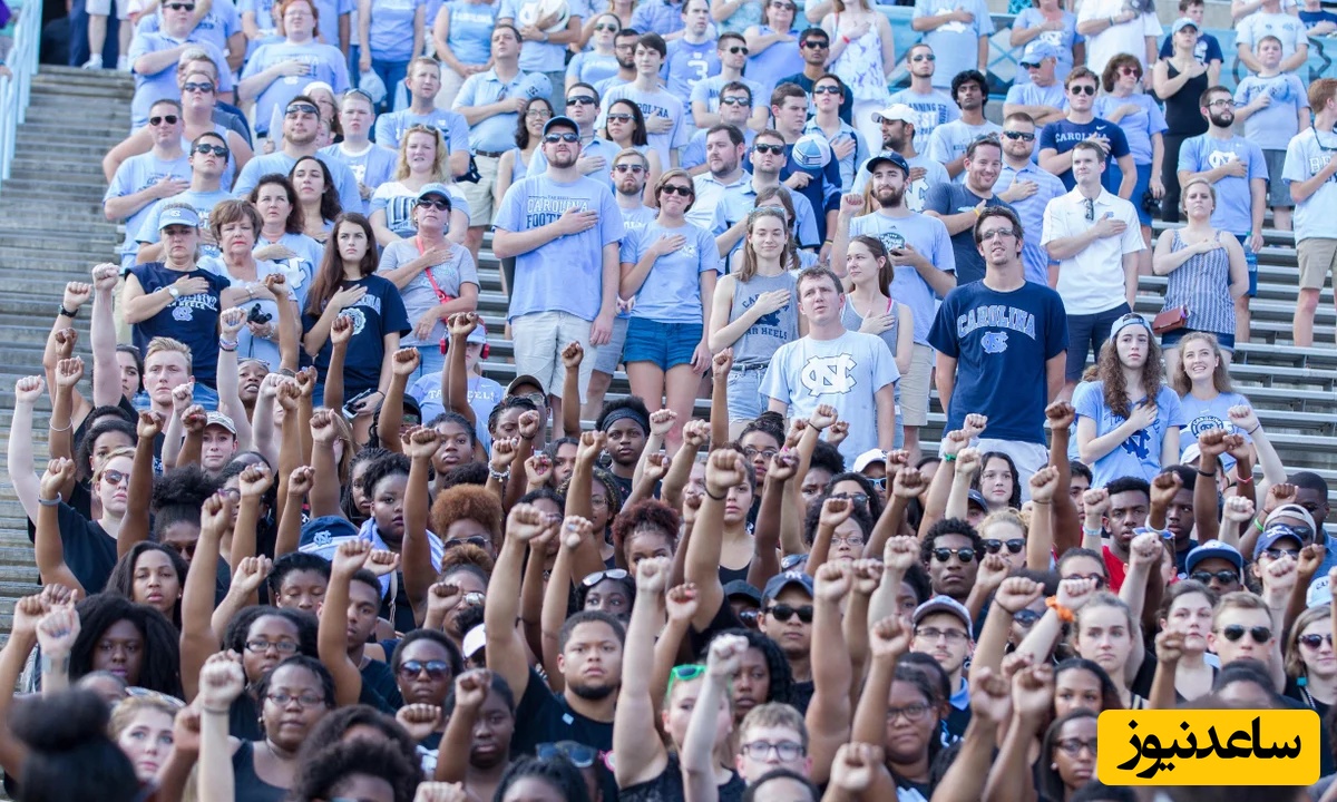 (ویدیو) پخش سرود انقلابی ایرانی در دانشگاه آمریکایی!‎