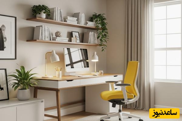 دکور اتاق کار کوچک
