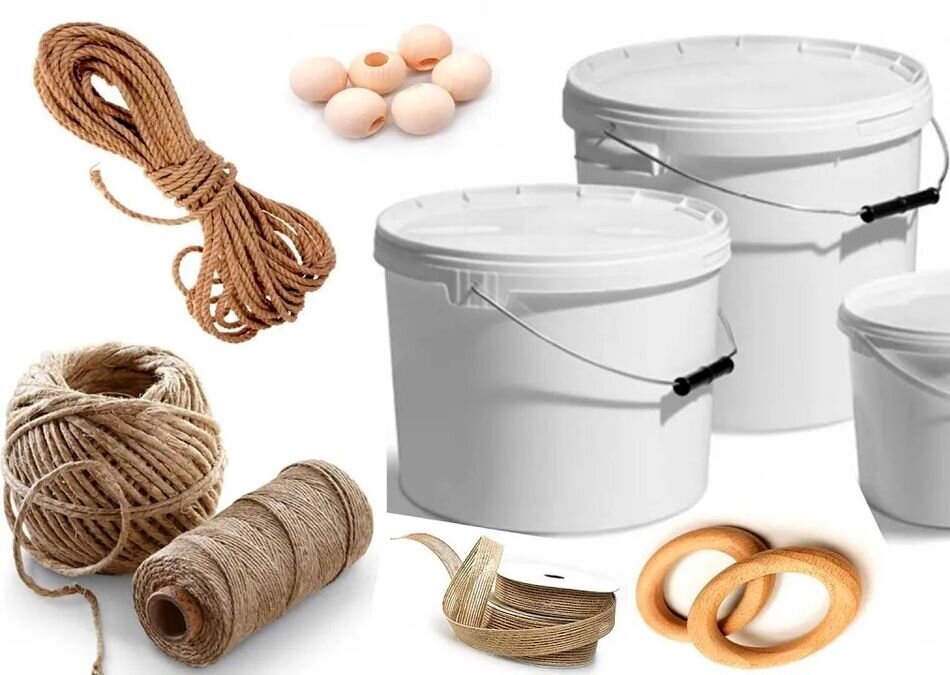 5 ایده خلاقانه با سطل رنگ پلاستیکی و طناب که در زندگی به کارتان می آید