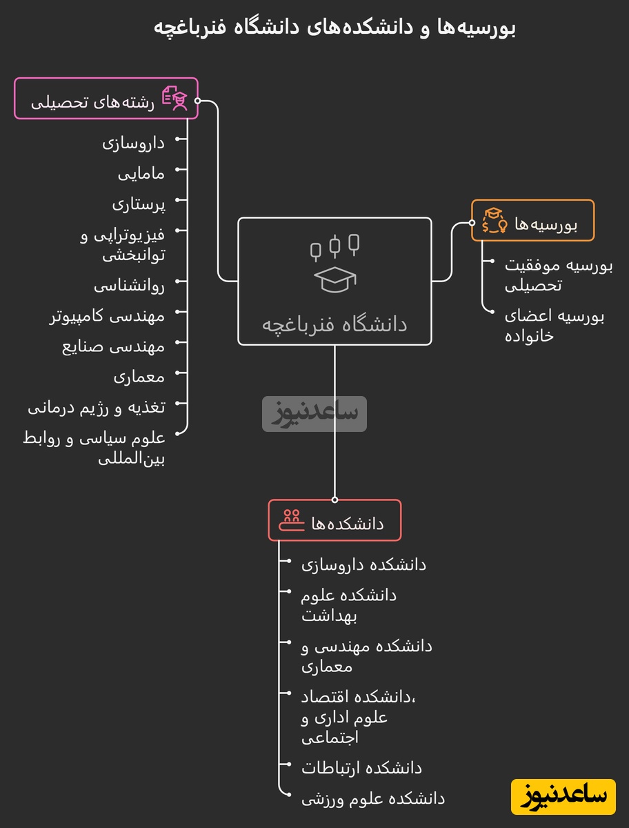 بورسیه تحصیلی دانشگاه فنرباغچه