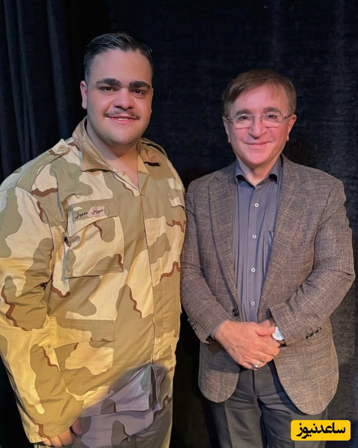 بهروز سریال پایتخت در کنار دکتر انوشه