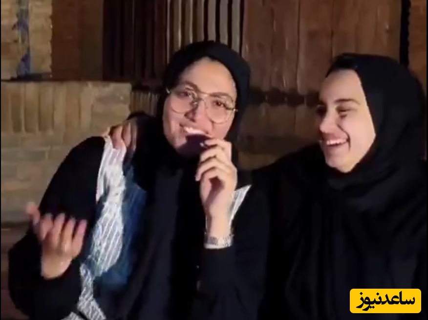 (ویدئو) غرور ملی و وطن‌پرستی به سبک نسل جدید؛ طوفان دو دختر ایرانی علیه بی‌ریشگی صهیونیست‌ها با چاشنی سن آیت‌الله جنتی