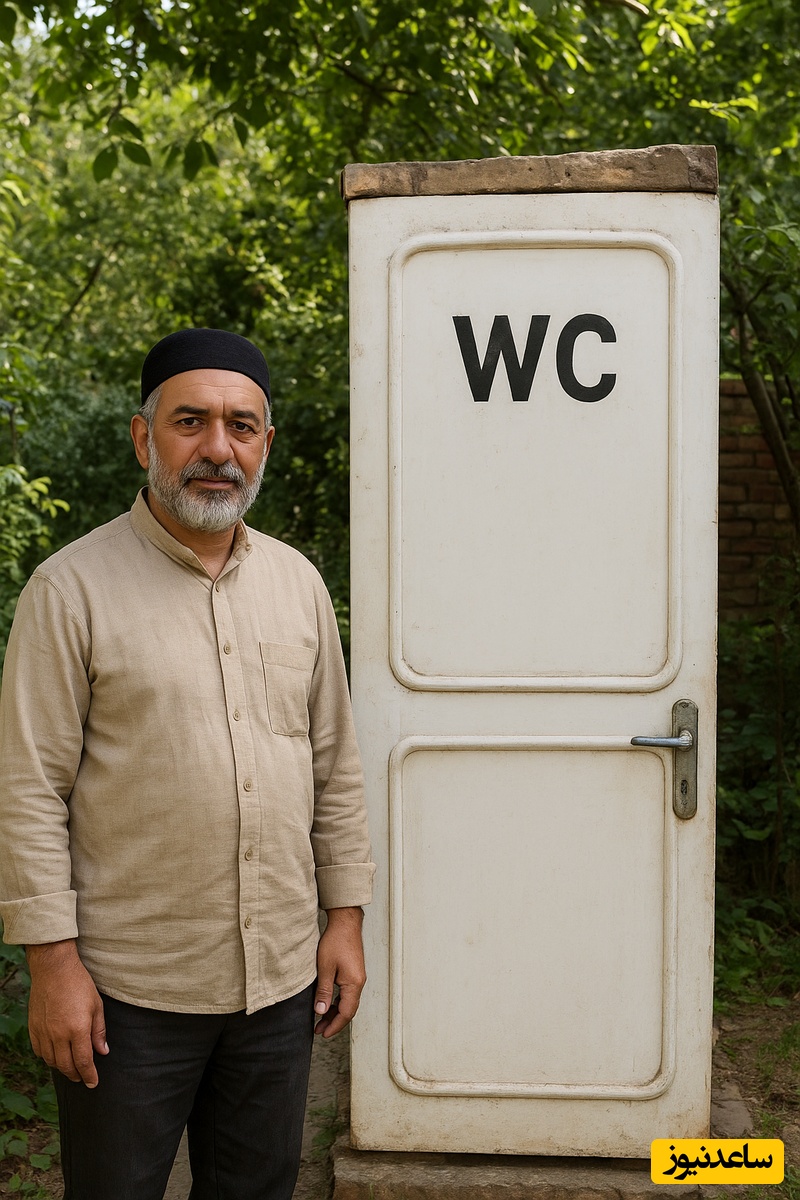 خلاقیت خنده‌دار اوستا بنای تبریزی در استفاده بهینه از لوازم دور ریختنی برای ساخت توالت تو باغش شاهکاریه برای خودش/ وقتی بنایی کنارش کشاورزی رو هم ادامه میدی😂