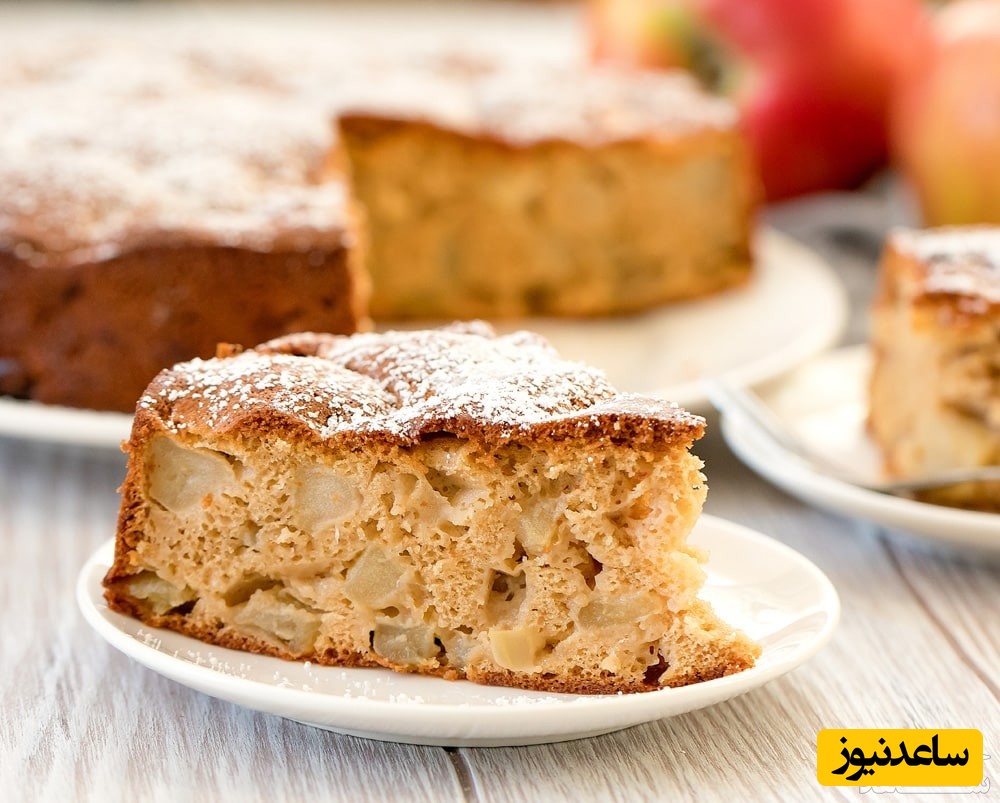 روش تهیه کیک سیب آلمانی