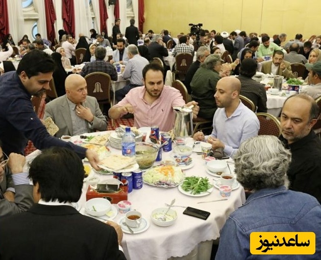 سفر در زمان؛ ضیافت افطاری هنرمندان و بازیگران ایرانی در هتل پارسیان: مژده لواسانی، مریم کاویانی، رامبد جوان، فریبا کوثری، محمدحسین مهدیان، محمدرضا شریفی نیا و...