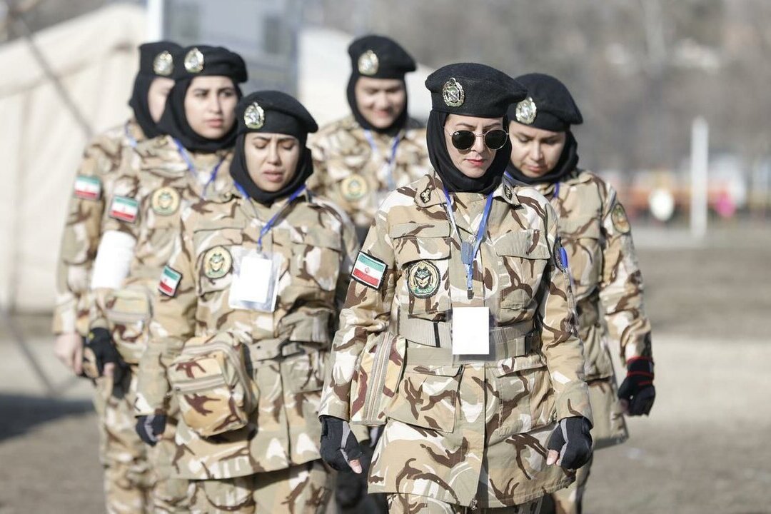 تکاوران زن نیروی زمینی ارتش نماد واقعی زن، زندگی، آزادی