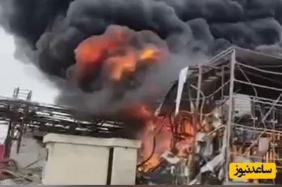 مجتمع صنعتی بئرالسبع زیر آتش؛ اولین تصاویر از جهنمی که موشک‌‌های ایرانی در اسرائیل ایجاد کردند+فیلم