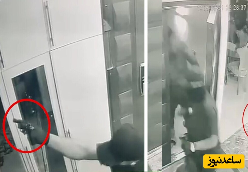 فیلم وحشتناک سرقت مسلحانه باند پژو پرشیایی ها از خانه مرد تهرانی / دزدان سریالی این بار با شلیک خونین برگشتند
