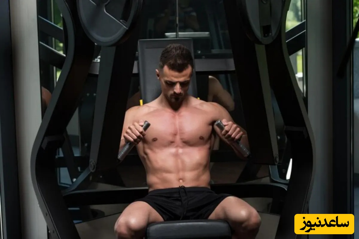 پرس سینه دستگاه-فراتن بانک حرکات ورزشی-فراتن منبع معتبر و علمی آموزش حرکات بدنسازی