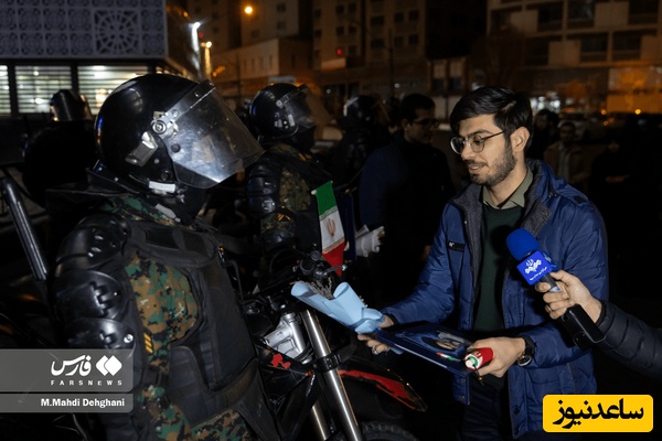 نخبگان دانشجویی در حضور حافظان امنیت