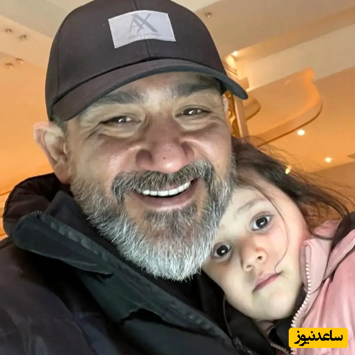 دلنوشته پدرانه مهران غفوریان برای دختر کوچکش هانا🥰😍