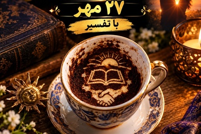 فال قهوه تصویری امروز دوشنبه 27 مهر 1405/  از پایان شب‌های تاریک تا گرفتن دست یار؛ اتفاقات محالی که امروز ممکن شدند!