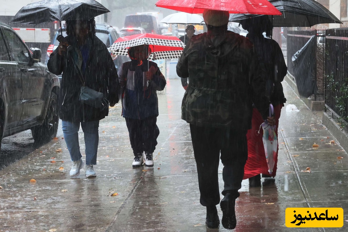 (ویدیو) خبر خوش برای ایرانی ها! سامانۀ بارشی که در سوریه غوغا کرد اکنون در راه ایران است.../بارش عظیم کی آغاز میشود؟