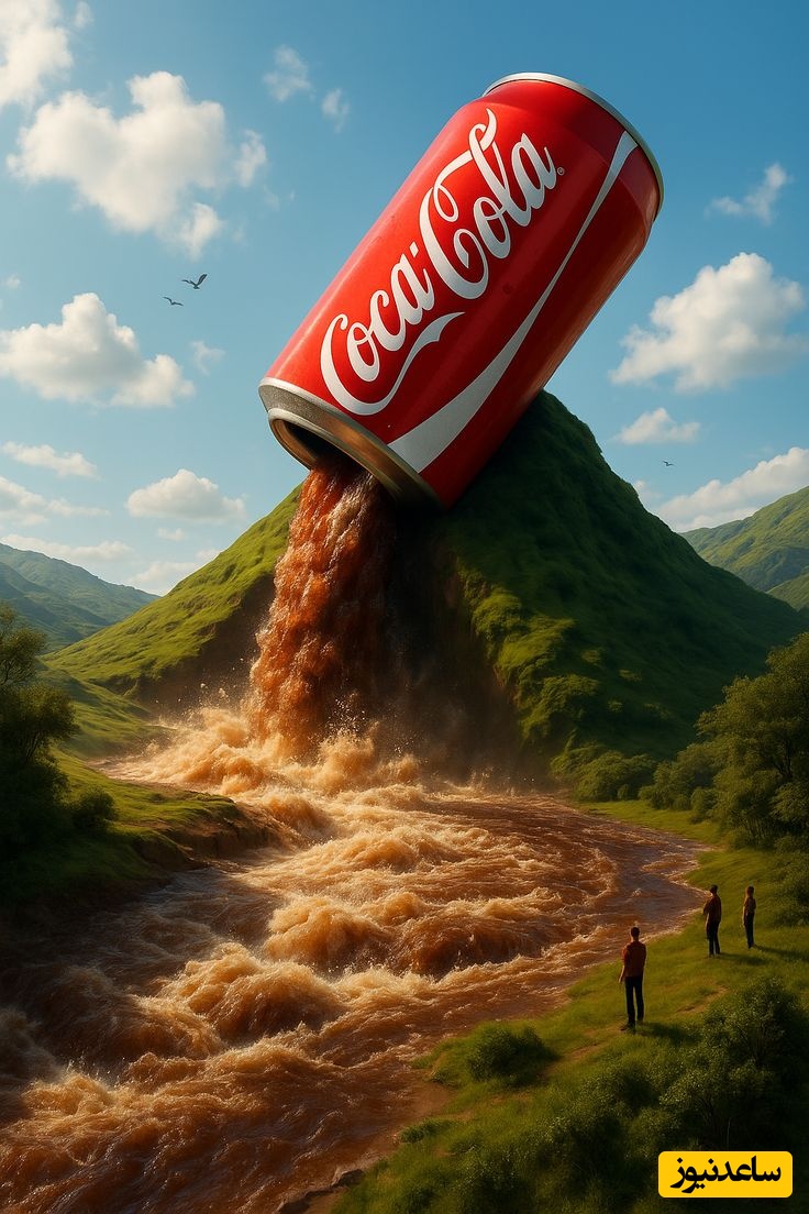 چی میشه اگه بجای باران از آسمون نوشابه می‌بارید؟ کوکا کولا و پپسی ورشکسته می‌شدن!😂 +ویدیو