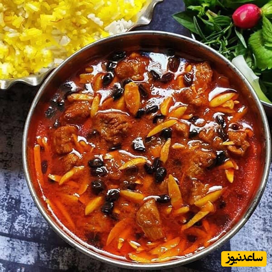 خورش‌های محلی / طرز تهیه خورشت خلال به سبک کرمانشاه + ویدئو