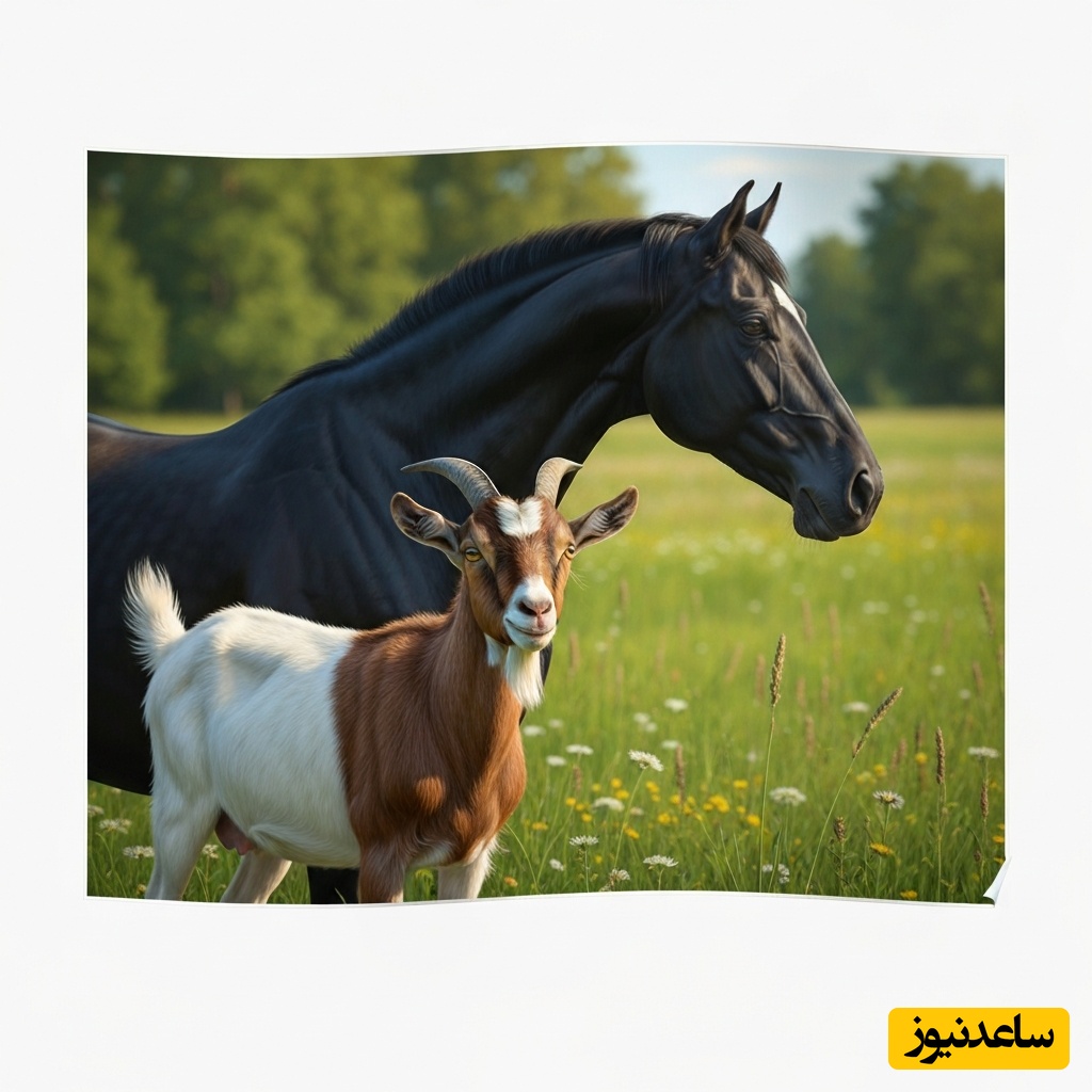 (خطای دید) حتی افرادی با ضریب هوشی بالا نمی‌توانند در 8 ثانیه سایه‌ی درست "اسب و بز"  را در میان سایه‌های دیگر پیدا کنند