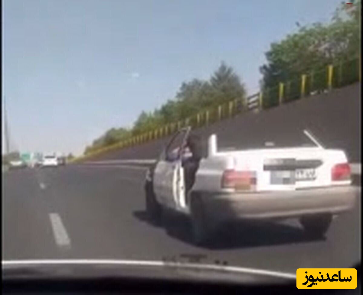 خلاقیت بی نظیر راننده یزدی، با نوشته جالب پشت پراید حماسه آفرین شد/ آدم حَظ میکنه از این درک و فهم بالا