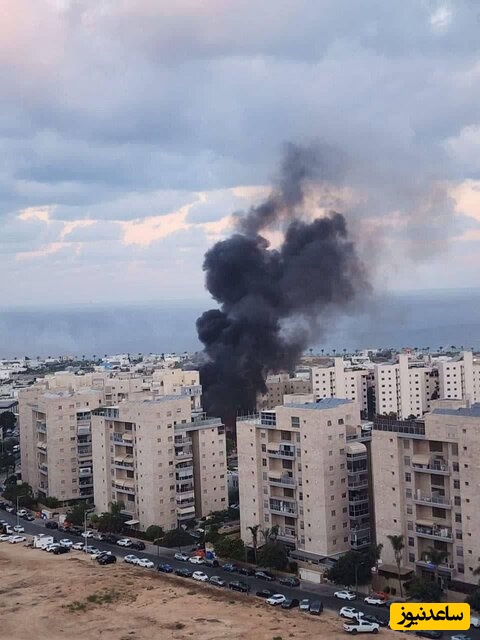 موشک‌های ایرانی لرزه به جان اسرائیلی‌ها انداختند؛ دیده شدن ستون دود از کیلومترها دورتر بر اثر شدت انفجار+ویدیو