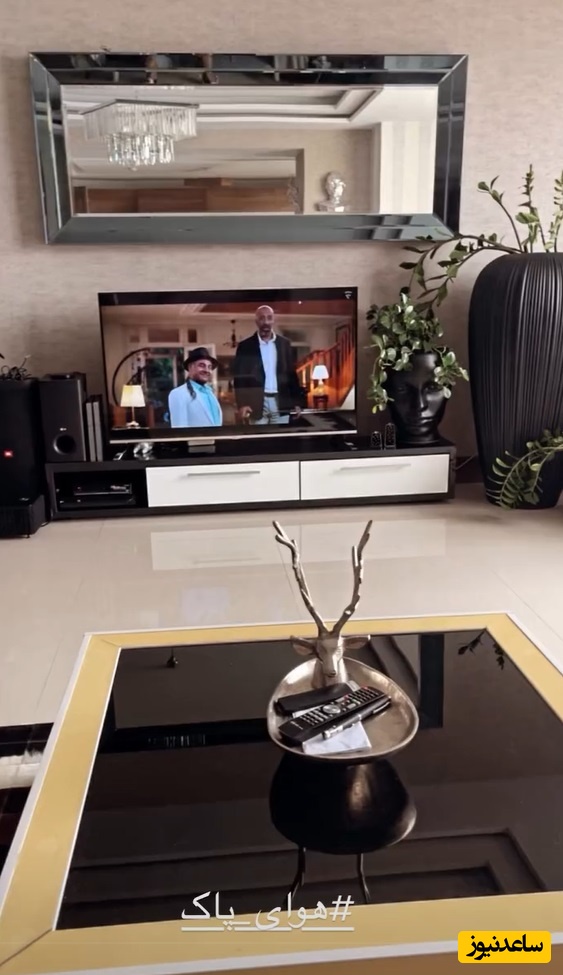 چیدمان منزل علیرضا نیکبخت