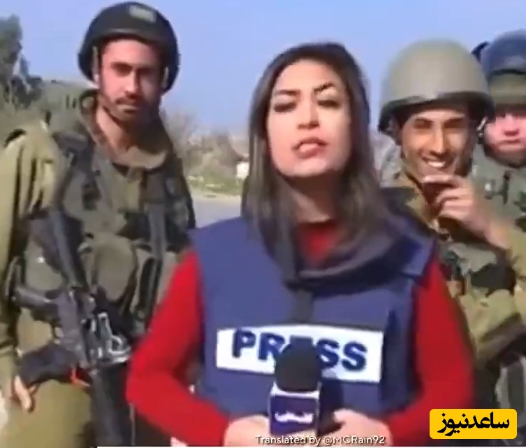 ارتش اوباش و دلقک‌ها؛ مزاحمت سربازان بی‌شرف رژیم صهیونی برای خبرنگار زن در مقابل دوربین +فیلم