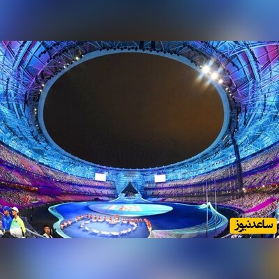 (ویدیو) رژه کاروان ایران در مراسم افتتاحیه بازیهای آسیایی در چین با پرچم‌داری ناهید کیانی و جواد فروغی