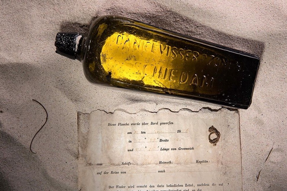 کشف شگفت انگیز قدیمی‌ترین «پیام درون بطری»