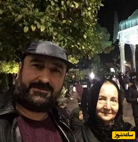 مهران احمدی و مادرش