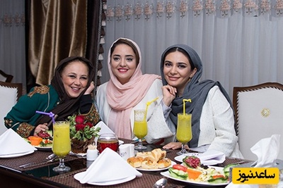 ضیافت افطار بهنوش بختیاری برای اهالی هنر؛ شبی که تمام چهره‌های محبوب دور یک سفره جمع شدند؛ بهرنگ علوی، مریم امیرجلالی و...+فیلم و عکس