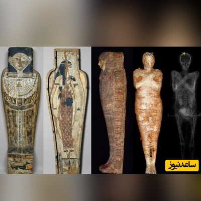 مومیایی زن باردار مصری کشف شد!+عکس