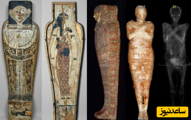 مومیایی زن باردار مصری کشف شد!+عکس